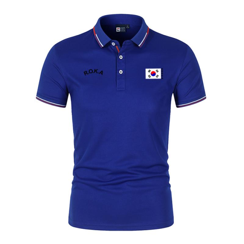 Summer R.O.K.A Outdoor Leisure POLO Shirt Outdoor Sports Work Casual Short Sleeves Breathable and Comfortable POLO