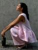Cotton V-Neck Sleeveless Vest Top Long Pants Set Women's New Pure Color Temperament Commute Two-Piece Outfit
