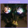 Beautiful Led Transparent Ball Light Christmas Tree Hanging Ornaments For Joyful Celebrations