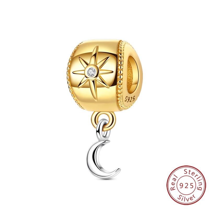 Original Copper Charms Beads Pendants Maple Leaf Squirrel Butterfly Cat Beads Fit Bracelets Women Jewelry Accessory