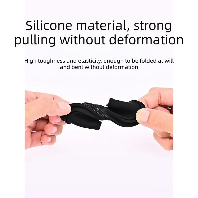 4pcs for Changan Deep Blue S05 S07 L07 Automotive Door Lock Cover Buckle Silicone Shock Absorber Cushion Door Protection Cover
