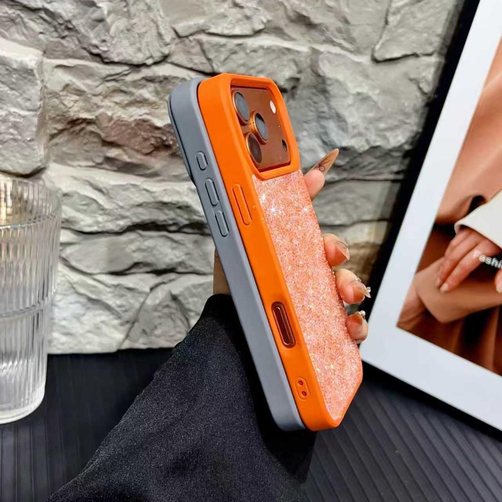 Fantasy Bling Little Rhinestone Glitter Phone Case For iPhone 17 16 15 14 Plus 13 12 11 Pro Max Shockproof Bumper Cover