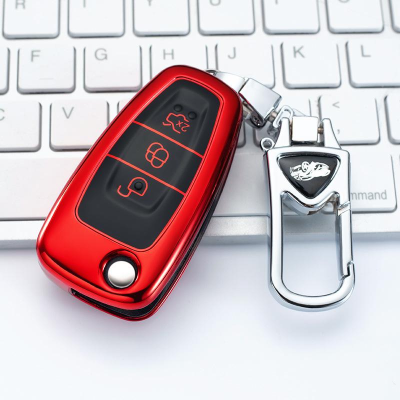Aplicabil pentru capacul cheii Ford Maverick13-18Fox17-18Model Ruiou Carcasă de protecție pentru chei auto