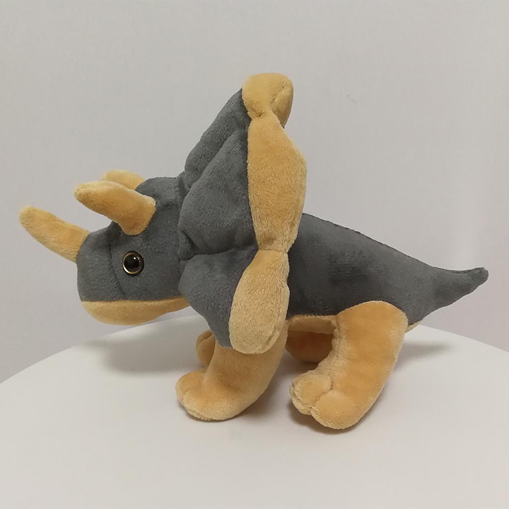 Cute Triceratops-Plush Dinosaur Doll Kid Birthday Gift Plush Toy  Soft Dinosaur