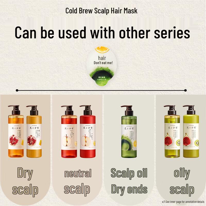 Hair Recipe Cold Brew Tea Yuzu Oil Control & Volumizing Shampoo