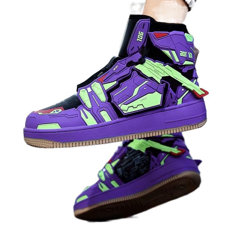 TopFight GUNDA Design Basketballschuhe für Kinder und Erwachsene Größe 36-45 Anime-Stil Cos Sport-Sneaker mit Flügeln