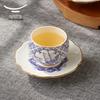 Yong Feng Yuan Sishing Ping 10-Piece Porcelain Chinese Tea Set