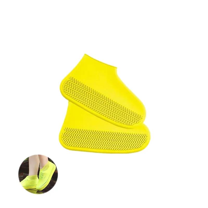 Home Overshoes Gear Travel Boots Rain Shoe Protector Waterproof Reusable Covers Shoes Rubber Products Boot Antis-Slip Outdoor