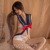 Sexy Lingerie Sexy Onesie Sailor Hollow Uniform Seduction Passion Cosplay Student Couple Toys