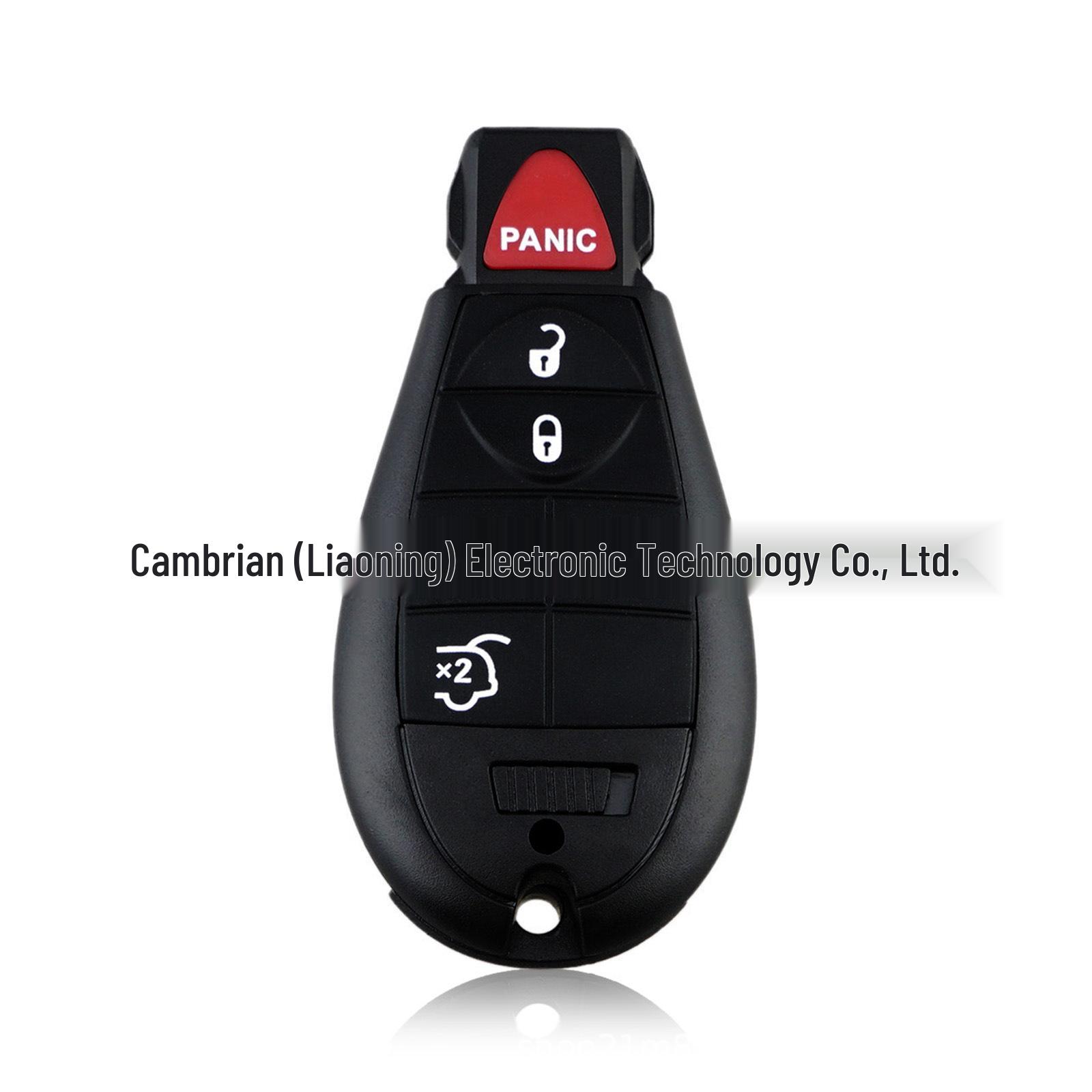 

4-Button Remote Control Key for Jeep/Dodge M3N5WY783X 5.4*4.2*1.4 cm