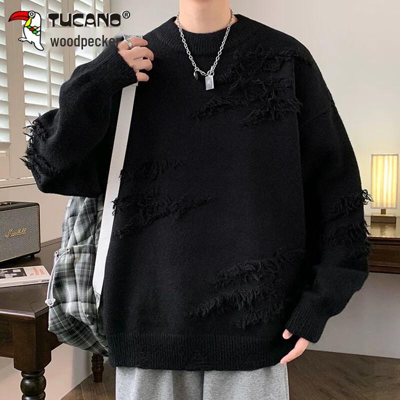 Tucano Men's Winter Round Neck Knit Sweater