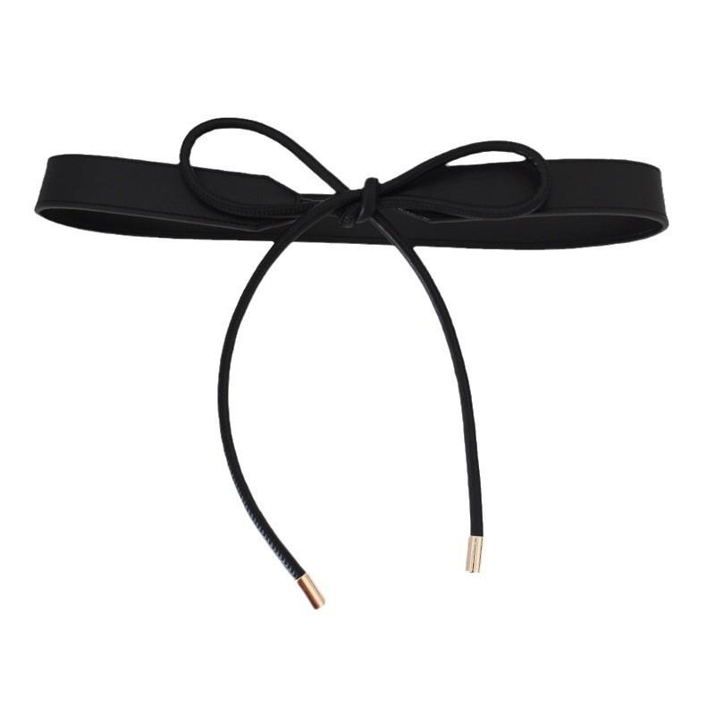 Stylish Women's Knotted Waist Belt In Chic Black Brown Khaki And Coffee Colors