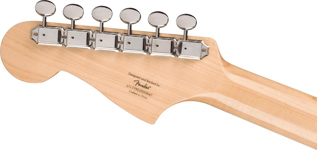 Squier by Fender Squier Electric Guitar Paranormal Laurel Black Crimson Red Transparent with Soft Case Strat-O-Sonic, Fingerboard, Pickguard,