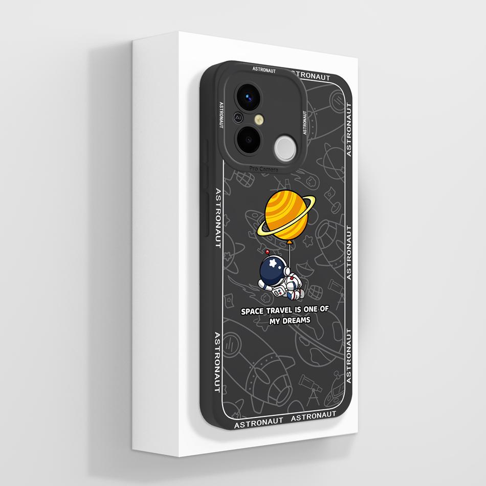 Coque Pour Redmi 12C 11A POCO C55 Coque Arrière Créative Protection Complète Protecteur Souple en Silicone Liquide Pour Redmi 12 C 11 A POCO C 55