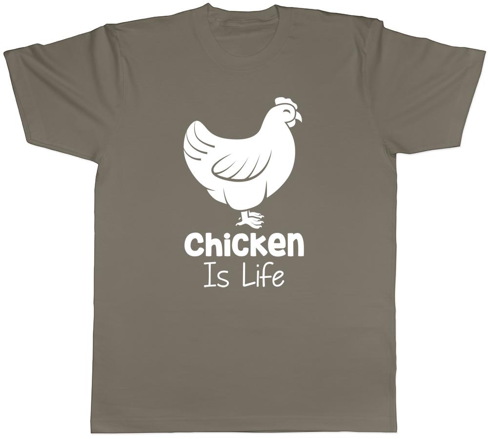 Chicken Is Life Unisexs Unisexs Ladies Unisex TShirt
