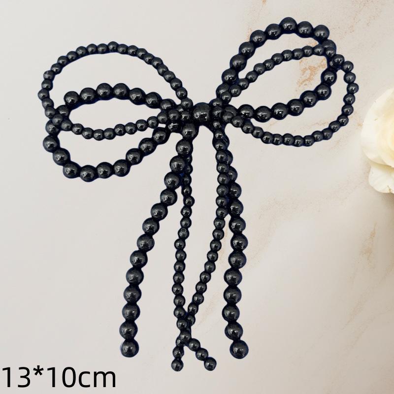 Bow Tassel Pearl Earrings - Elegant Shoelace Design for Women
