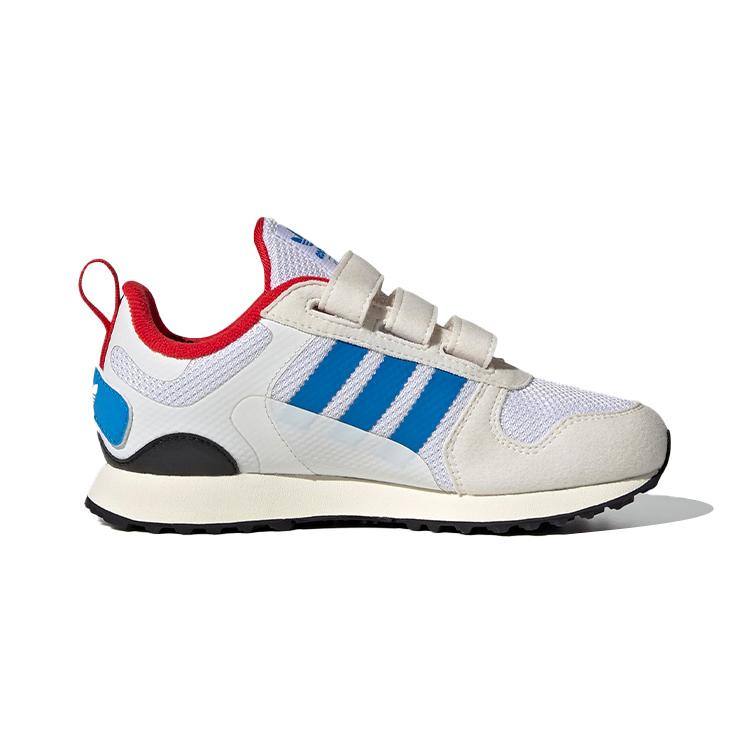 Adidas Originals ZX 700 Hd BP Abrasion Resistant Abrasion Resistant Low top Kids Lifestyle Shoes White Black FX5238