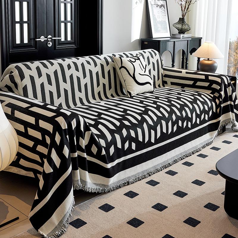 

Чехол для дивана из шенилла, новогодний, универсальный, на все четыре сезона, можно расстелить и накрыть, чтобы кошка не царапала диван, одеяло 180*380cm