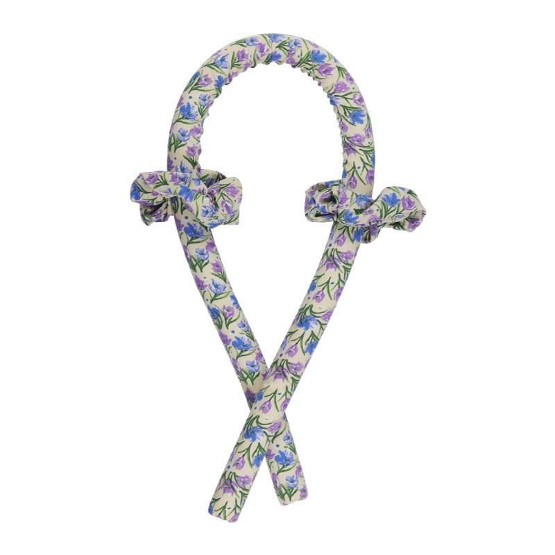 

Foam Sleep No-Heat Curling Iron - Leopard Print Floral Pearl Sponge Big Wave Curler