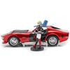 JADA TOYS 1/24 Scale HWR DC Bombshells 1969 Corvette Stingray with Harley Quinn Diecast Model Car