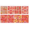 6Pcs Redness Envelopes for Traditional Spring Festival Snake Year Money Packets Paper Bag Hongbao for New Year