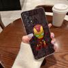 Cute Cartoon Avengers Marvel Ironman Clear Case For Samsung Galaxy A57 A37 A56 A36 A55 A54 A35 A26 A07 A17 A16 A06 A36 A15 Cover