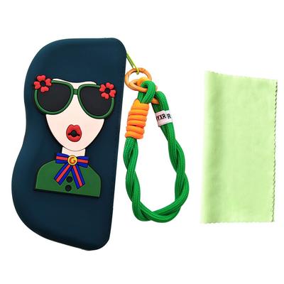 Nova Bolsa Multifuncional para Óculos à Prova de Poeira Silicone Bolsas para Pequenos Objetos Carteira de Moedas à Prova d'Água