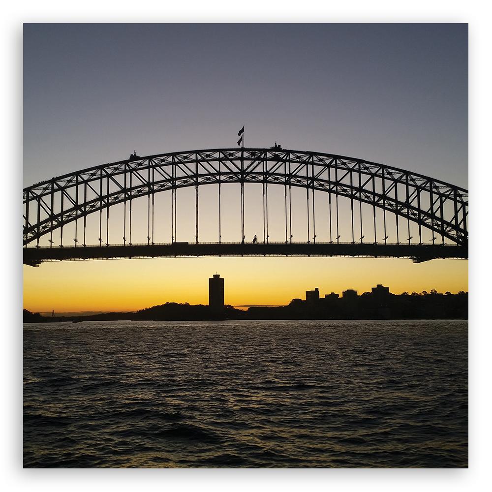 Canvas Print Bridge New York