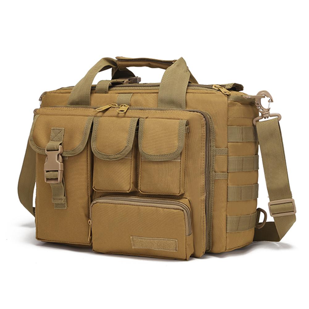 Military Sling Shoulder Bag Mult-Pockets Military Carry Bag Multi-functional MOLLE for Hunting Climbing Cycling