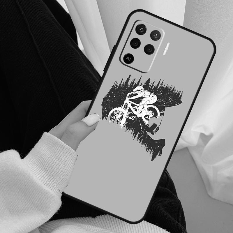 Bike Bicycle Case For Oppo A54 A74 A94 A18 A57 A17 A77 A38 A58 A78 A98 A80 A60 A40 A96 A76 A16 A15 A5 Pro