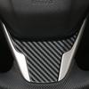 For Honda Civic X 10th GEN 2016 2017 2018 2019 2020 2025 Steering Wheel Panel Sticker Cover Trim Car Interior Accessories