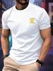 Unisexs Bitcoin To The Moon TShirt Crypto Currency Print ONeck Short Sleeve Casual Streetwear Graphic Tee Tops