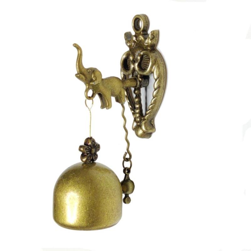 Дверные звонки в винтажном стиле, металлические железные колокольчики, ветряные колокольчики, декоративные стены, лошади, слоны, совы