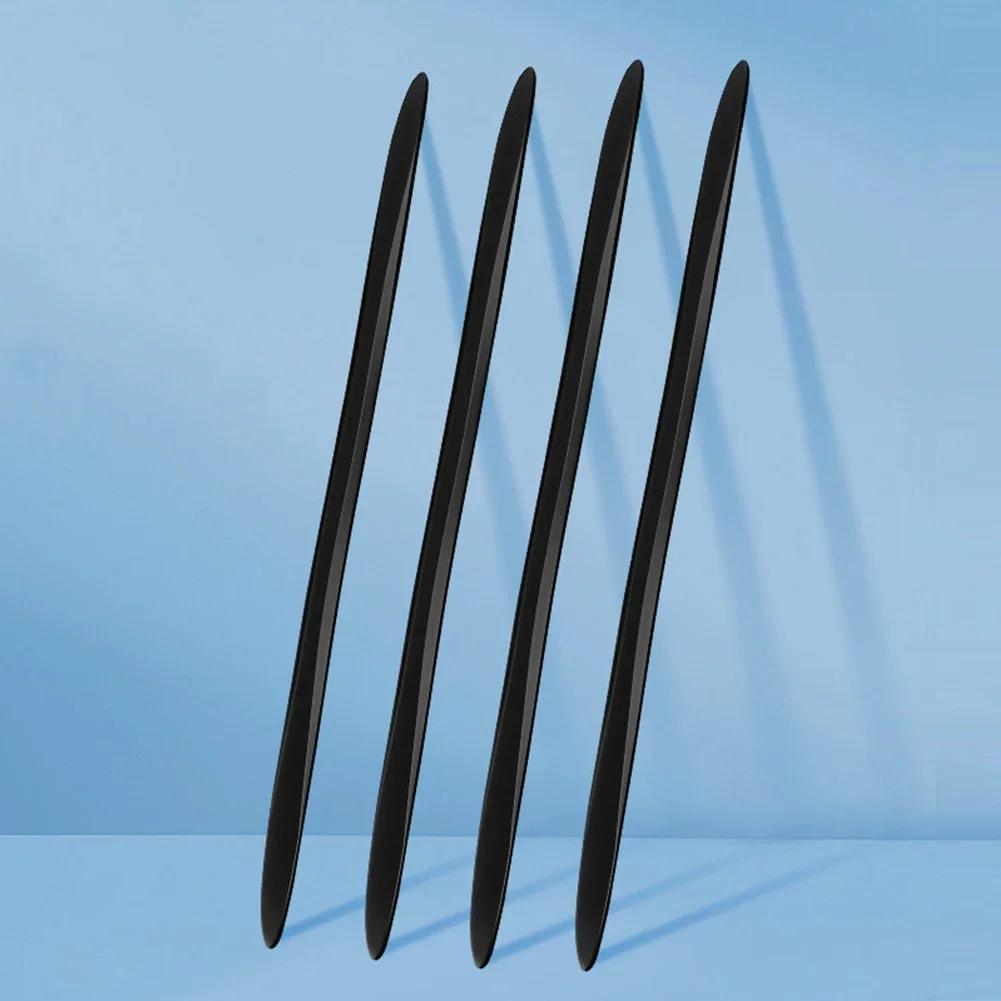 2/4Pcs 40cm Car Wheel Eyebrow Rearview Mirror Rubber Protector Door Edge Scratch Sticker Bumper Protection Guard Trim Strips