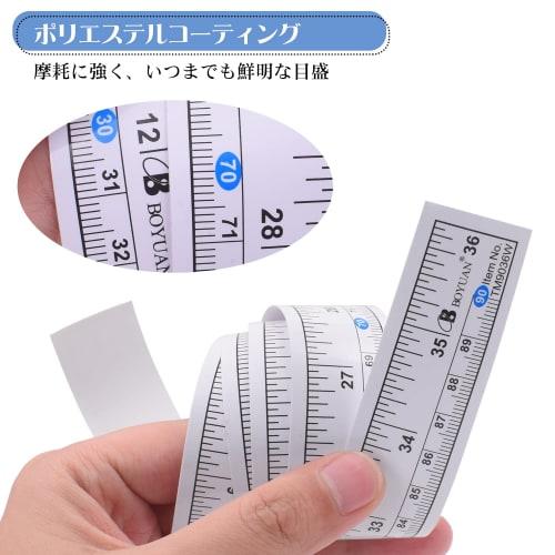 Adhesive Tape Measure with Centimeter and Inch Scales (Adhesive Tape Measure, 90cm/36inch x 1)