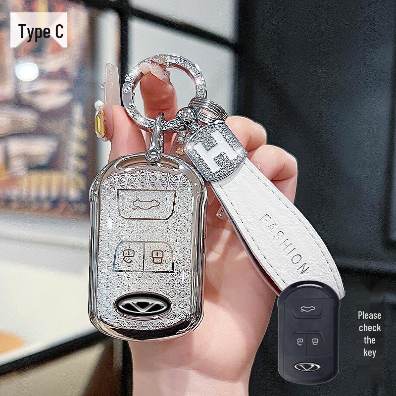 Hochwertige Schutzhülle für Schlüssel für Chery Tiggo 8, Tiggo 7, Tiggo 5x