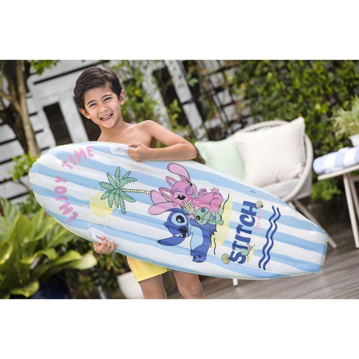 Surfboard Float - 9104V - Tropical Printed Stitch Character - Sturdy Handles - Child 3-10 Years