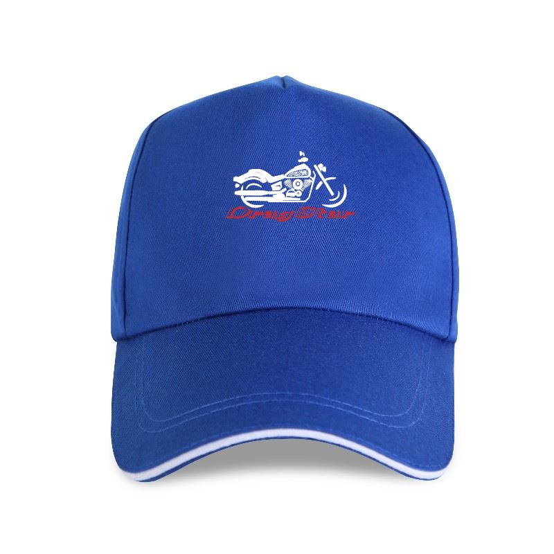 New 2021 2021 Baseball Cap for Biker Classic Japanese Motorcycle Fans DragStar Drag Star Motorcycle Moto 100% Cotton for Man S