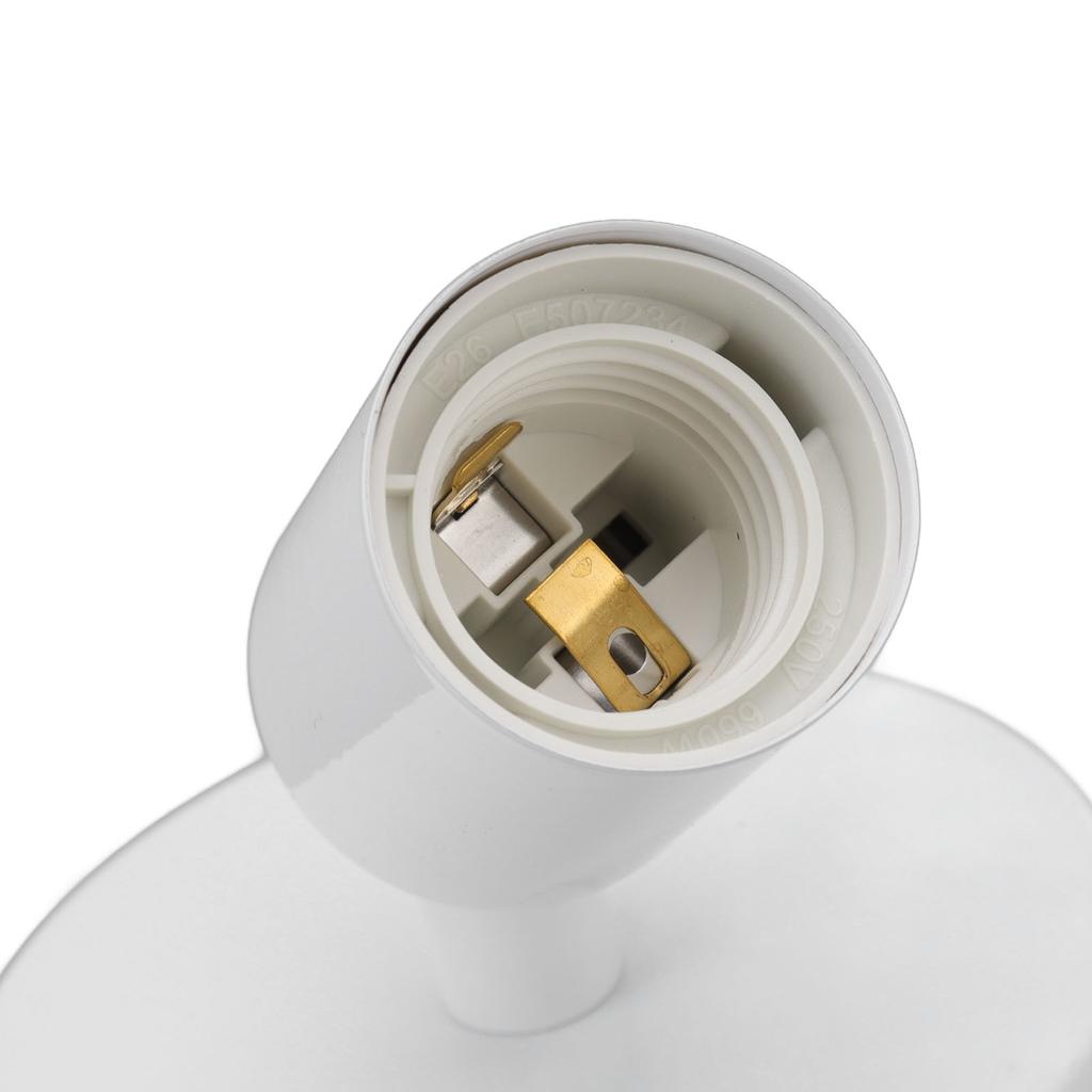 E26 E27 Wall Lamp Holder Modern Simple Wall Lamp Base for Bedroom Living Room Showcase