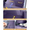 For Leapmotor B05 Lafa 5 2026 2027 Car Trunk Mat Leather Cargo Liner Backrest Pad Non-Slip Dustproof Stain Resistant Cover