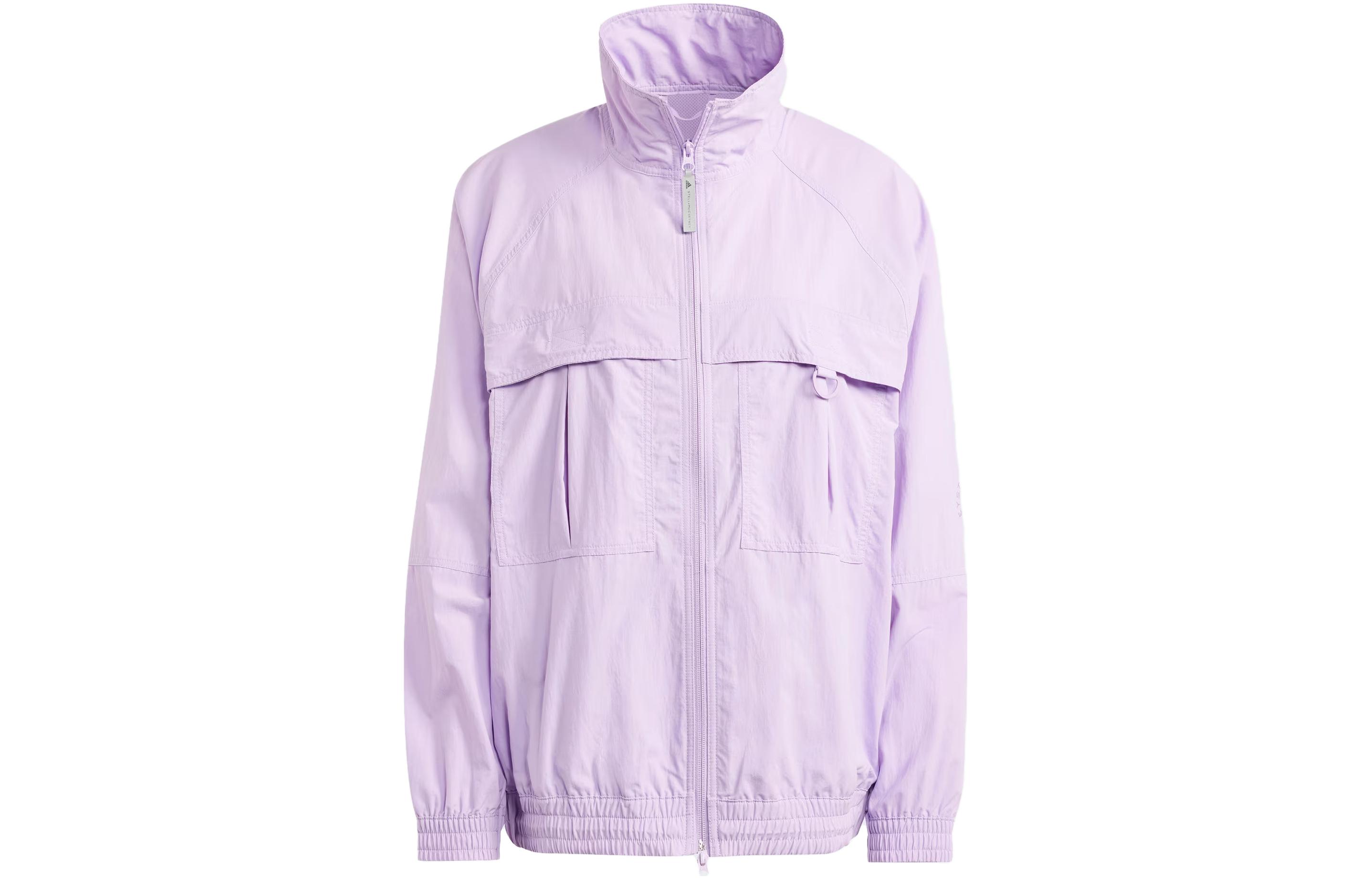 Adidas X Stella McCartney ASU Jackets Women s Pink Purple Stand Collar Moderate Other IL4180 XS