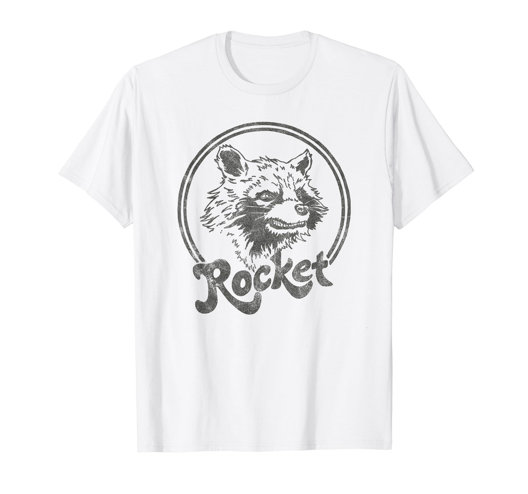 

Футболка Marvel Стражи Галактики Ракета Круглый Портрет