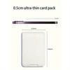 1pc Leather Card Clip Compatible With Wallet Bag Phone Case Accessories For Leather Card Clip Wallet Card For Iphone 14 Pro Max 13 12 Pro Holder Bag