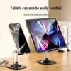 Dual-Axis Adjustable Phone & Tablet Stand for Desktop Streaming and Binge-Watching