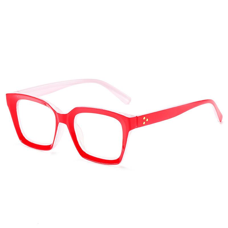 Trend Personalisierter Brillenstand-Vorrat, Brillengestell Transparent Flachspiegel