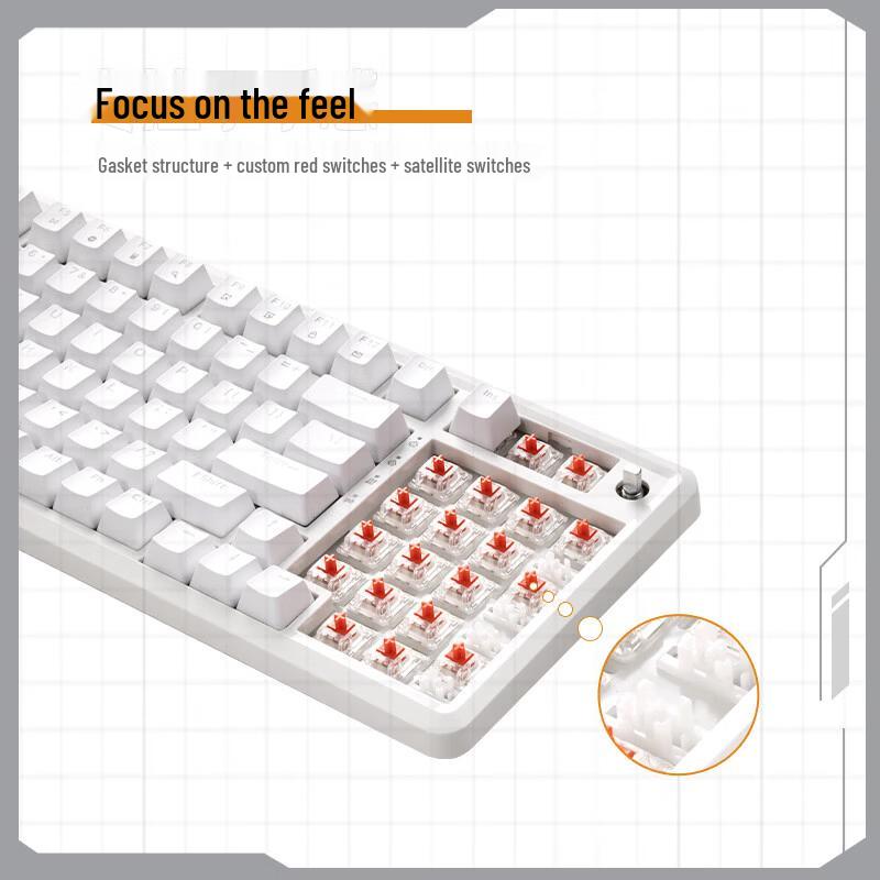 Lenovo MK9 Gasket Wired Gaming Mechanical Keyboard