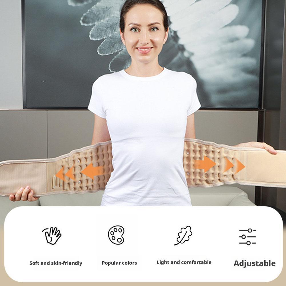 Curea Gonflabilă Durabilă și Sigură, Reglabilă, pentru Tracțiune Lombară, Unisex, Adult, Orteza cu Decompresie prin Aer, Ameliorarea Durerilor de Spate, Corector de Postură, Suport pentru Coloana Vertebrală