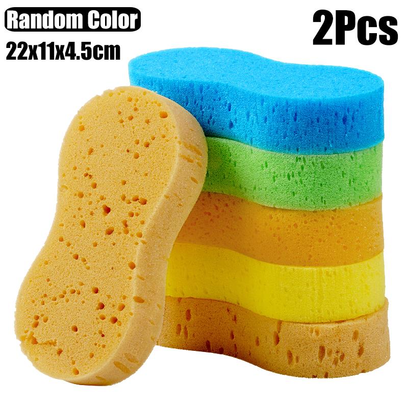 5Pcs High-density Car Washing Sponges Large Honeycomb 8-shaped Sponges Car Cleaning  Tools Cleaning Auto Detailing Accessories