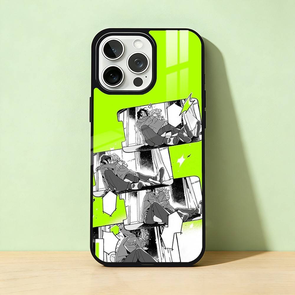 AAA Aya Osawa Mitsuki Koga MitsuAya Phone Case Color Silver Shell For IPhone 17 16 15 14 13 12 11 Pro Max Plus