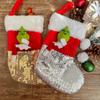 Multifunctional Christmas Stockings Green Christmas Ornaments Christmas Gifts